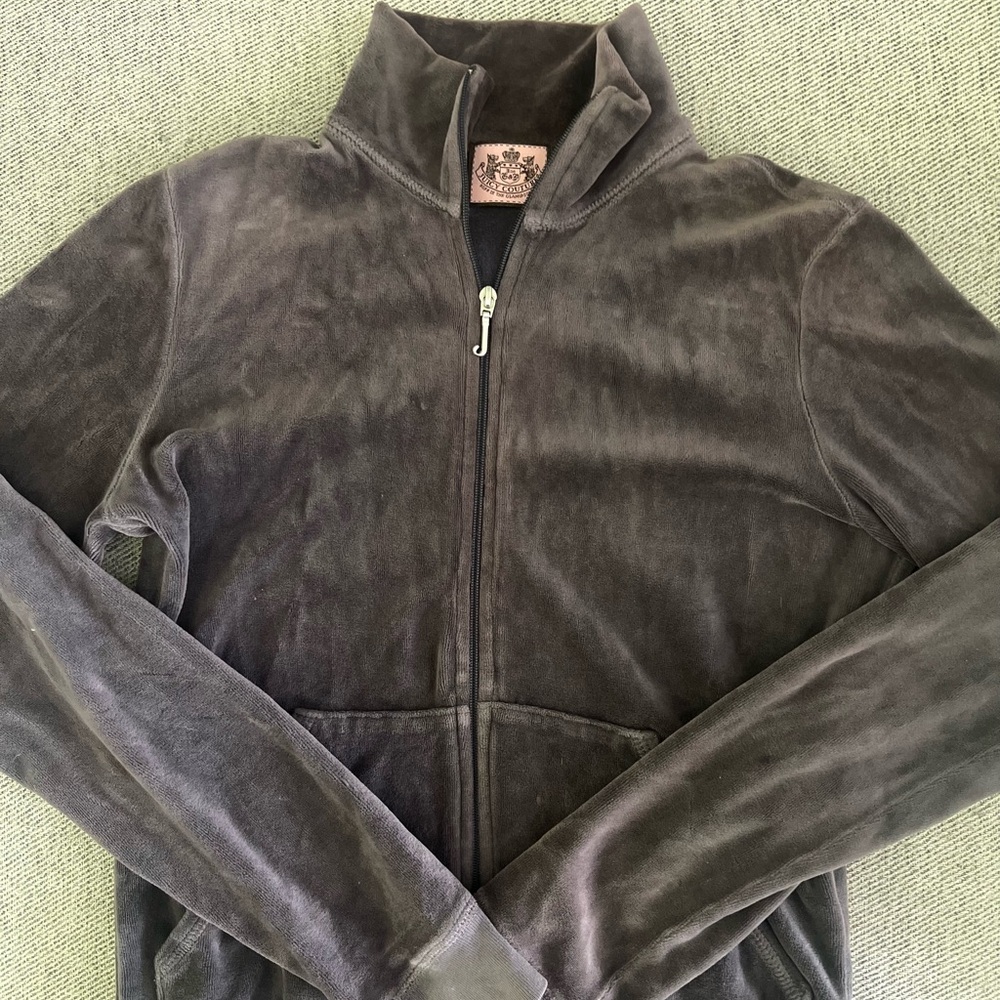 Vintage Y2K Juicy Couture 🤎 Brown Velour Jacket